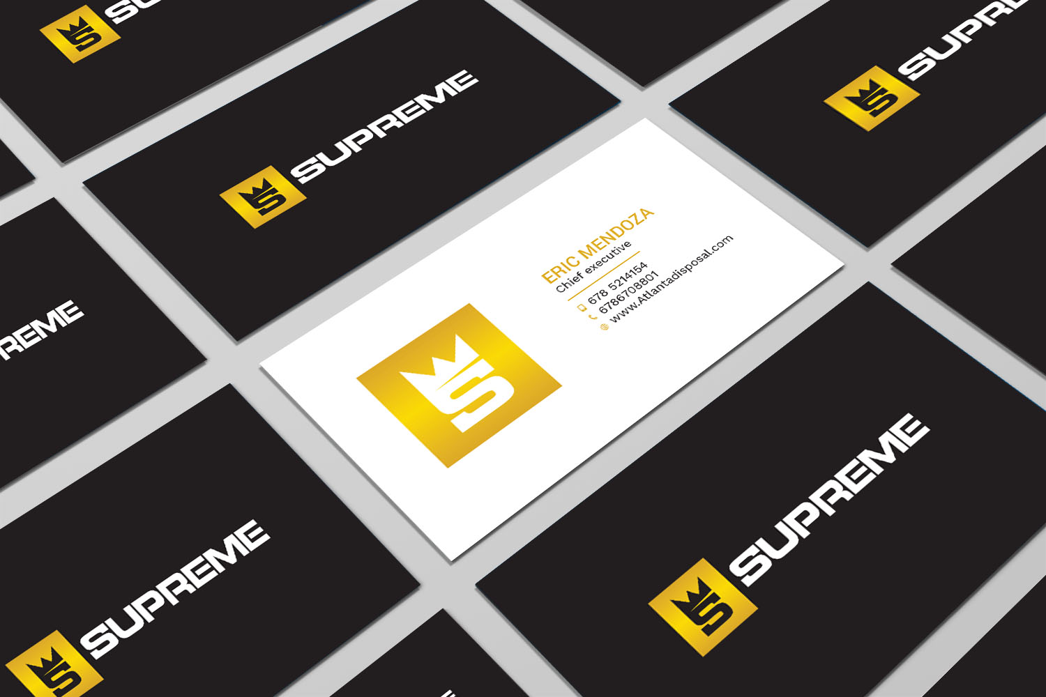 Business Card Design by Tripti Ranjan Gain for supreme | Design #17773030