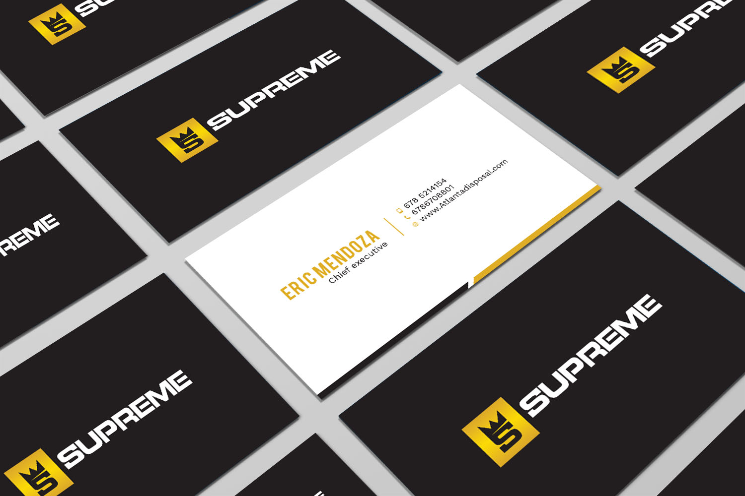 Business Card Design by Tripti Ranjan Gain for supreme | Design #17773031