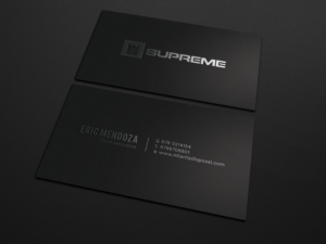 Visitenkarten-Design von Tripti Ranjan Gain für supreme | Design: #17773032