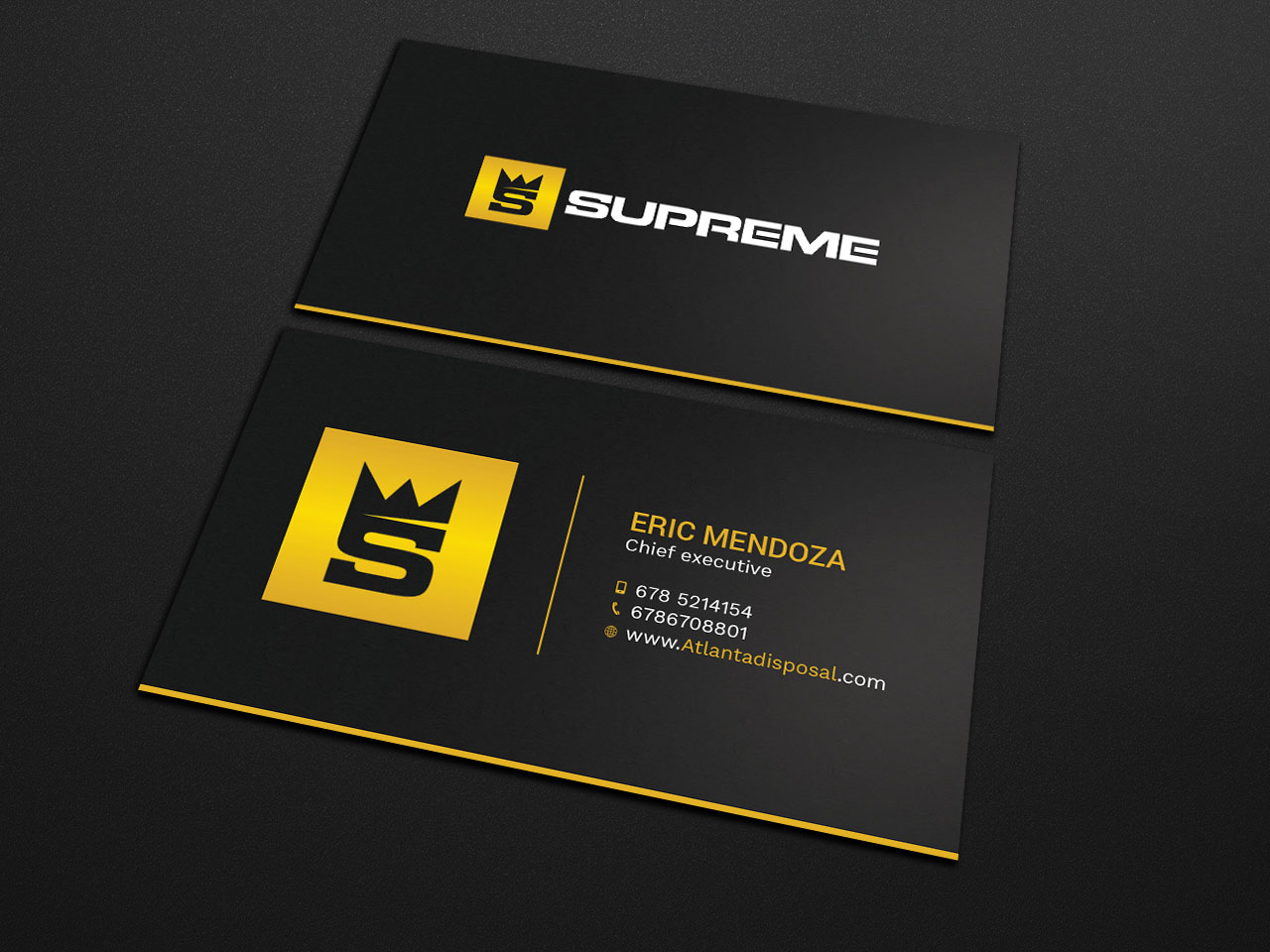 Business Card Design by Tripti Ranjan Gain for supreme | Design #17773042