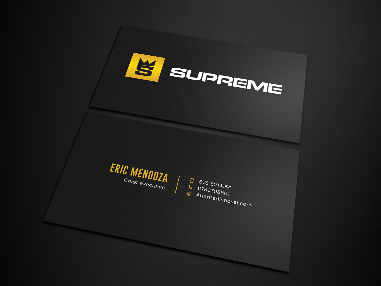 Visitenkarten-Design von Tripti Ranjan Gain für supreme | Design #17773102