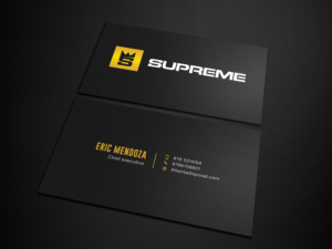 Visitenkarten-Design von Tripti Ranjan Gain für supreme | Design: #17773102