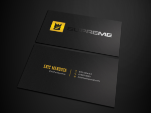 Visitenkarten-Design von Tripti Ranjan Gain für supreme | Design: #17773103