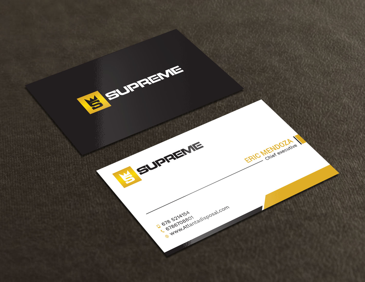 Visitenkarten-Design von Tripti Ranjan Gain für supreme | Design #17774594