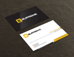 Visitenkarten-Design von Tripti Ranjan Gain für supreme | Design: #17774594