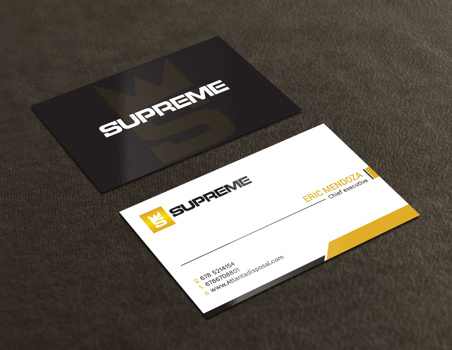 Diseño de Tarjeta de Presentación por Tripti Ranjan Gain para supreme | Diseño #17774595