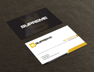 Visitenkarten-Design von Tripti Ranjan Gain für supreme | Design: #17774595