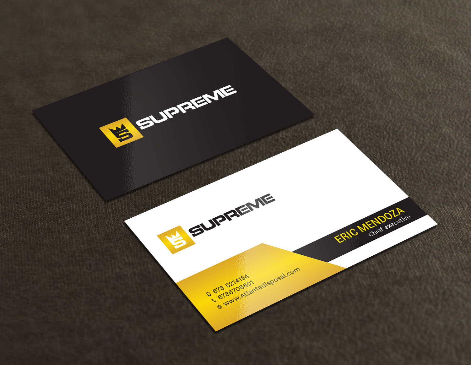 Visitenkarten-Design von Tripti Ranjan Gain für supreme | Design #17774596