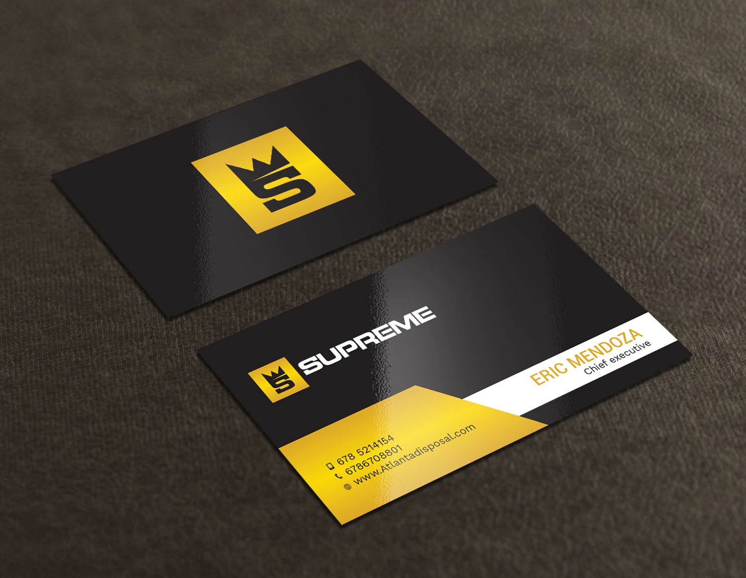Visitenkarten-Design von Tripti Ranjan Gain für supreme | Design #17774599