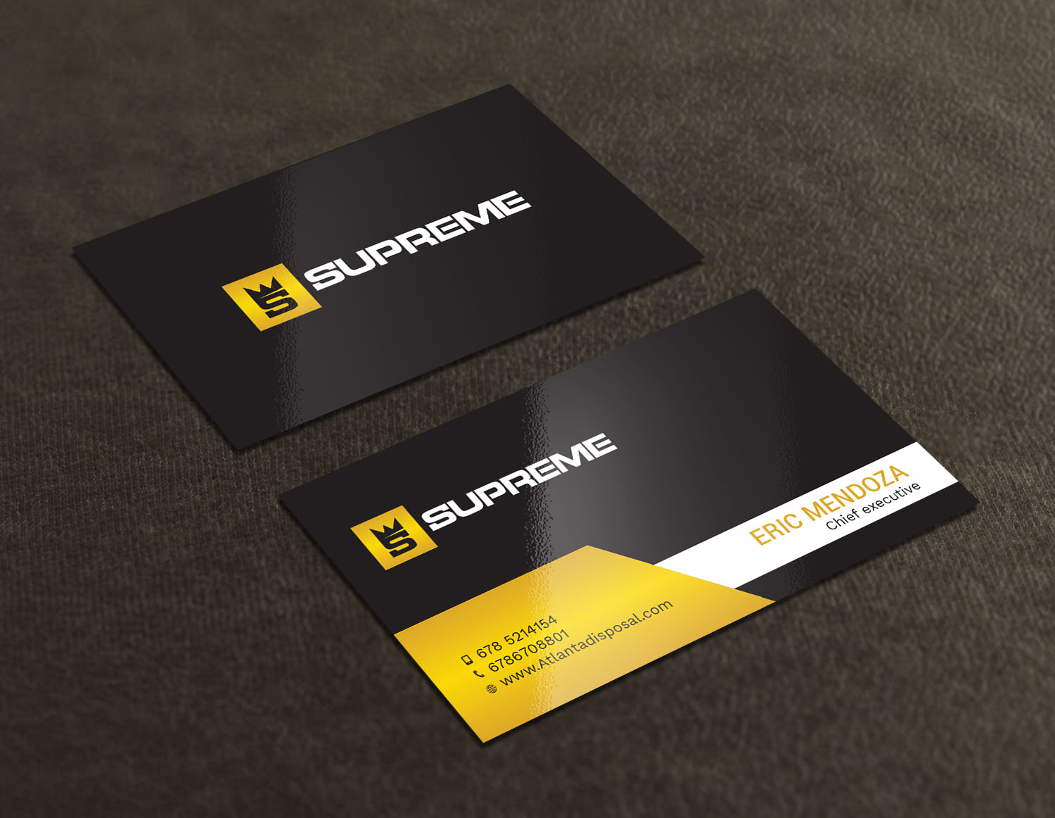 Visitenkarten-Design von Tripti Ranjan Gain für supreme | Design #17774602