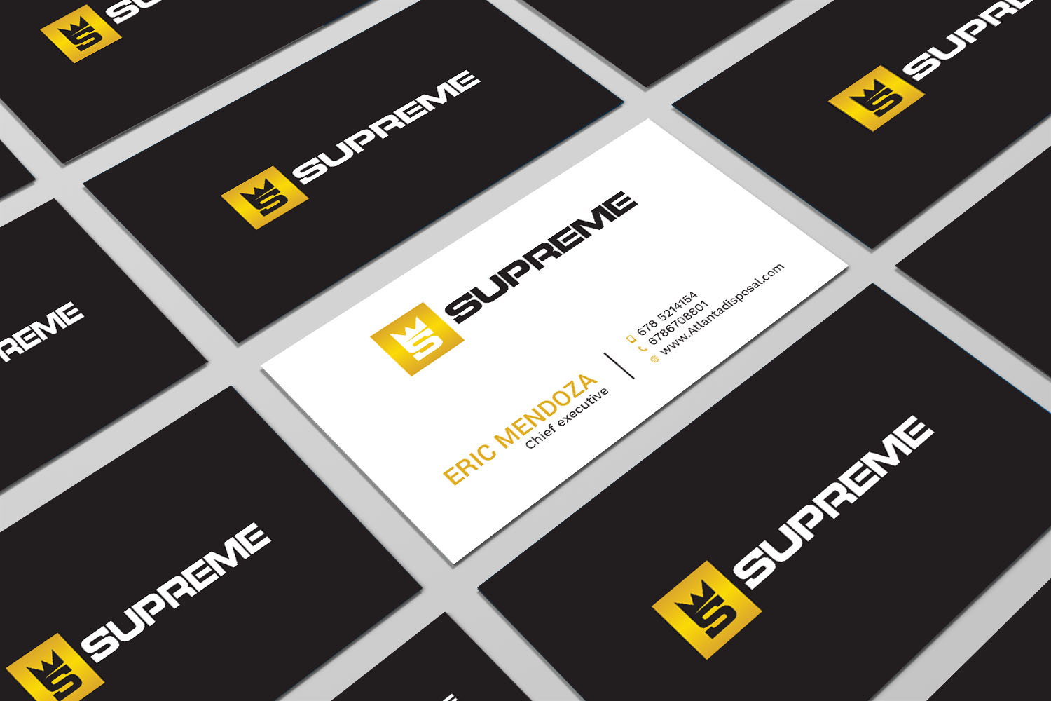 Diseño de Tarjeta de Presentación por Tripti Ranjan Gain para supreme | Diseño #17774614