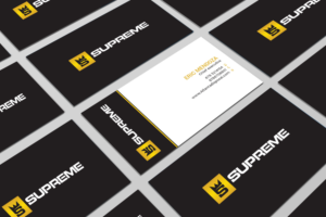 Visitenkarten-Design von Tripti Ranjan Gain für supreme | Design: #17774618