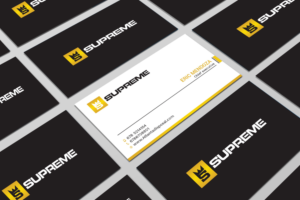Visitenkarten-Design von Tripti Ranjan Gain für supreme | Design: #17774622