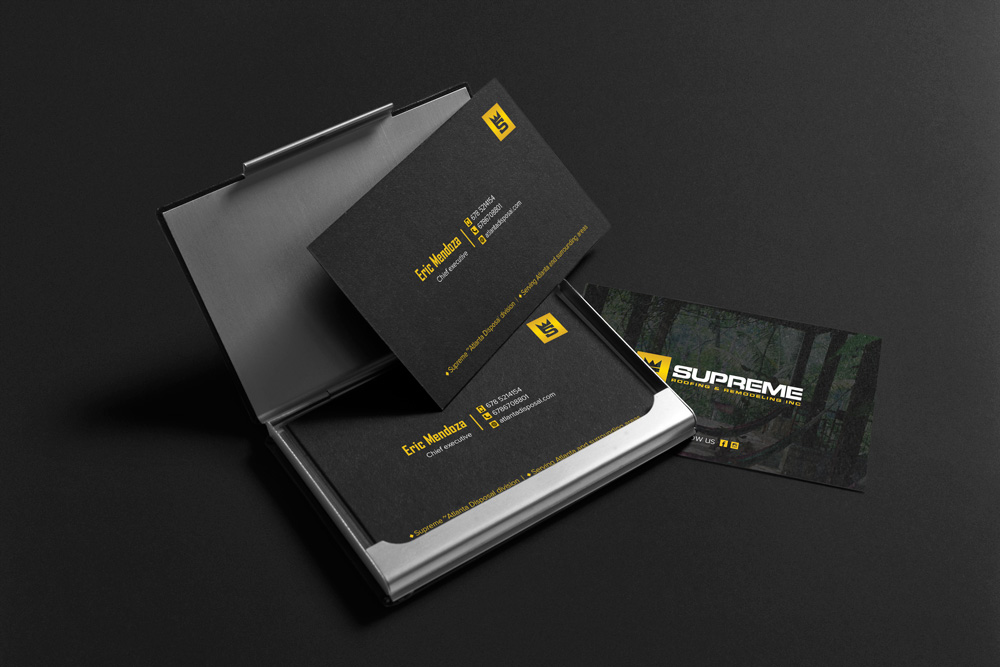 Business Card Design by alex_etel for supreme | Design #17769137