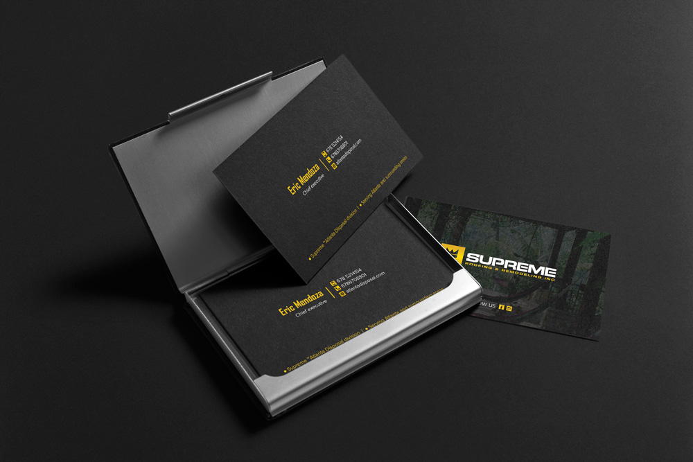 Business Card Design by alex_etel for supreme | Design #17769142