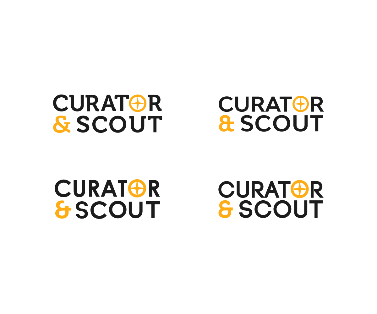 Logo Design by JACQUI for Curator and Scout | Design #17920825