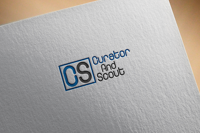 Logo Design by shimu 3 for Curator and Scout | Design #17787168