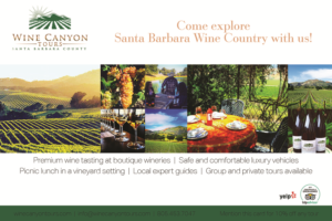 Flyer-Design von Amanda Watarz für Wine Canyon Tours | Design: #17901823