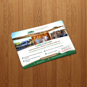 Flyer-Design von creative.bugs für Wine Canyon Tours | Design: #17776727