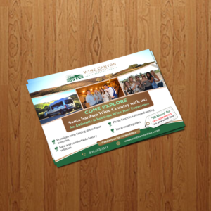 Flyer-Design von creative.bugs für Wine Canyon Tours | Design: #17776728