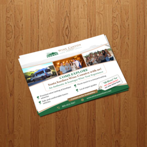Flyer-Design von creative.bugs für Wine Canyon Tours | Design: #17776729