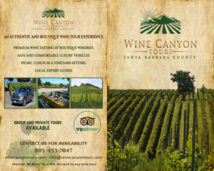 Flyer-Design von sormaz.tanja für Wine Canyon Tours | Design: #17868204