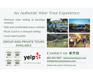 Flyer-Design von ngannguyenk810 für Wine Canyon Tours | Design: #17886980