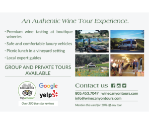 Flyer-Design von ngannguyenk810 für Wine Canyon Tours | Design: #17909029