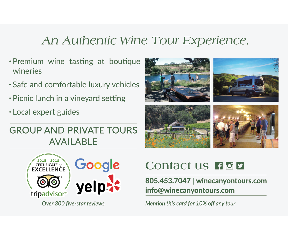 Flyer Design by ngannguyenk810 for Wine Canyon Tours | Design #17909321