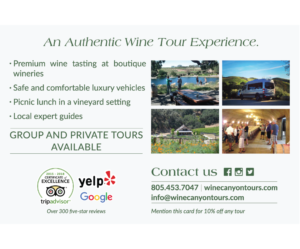 Flyer-Design von ngannguyenk810 für Wine Canyon Tours | Design: #18026928