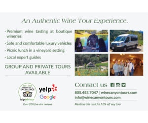 Flyer-Design von ngannguyenk810 für Wine Canyon Tours | Design: #18036872
