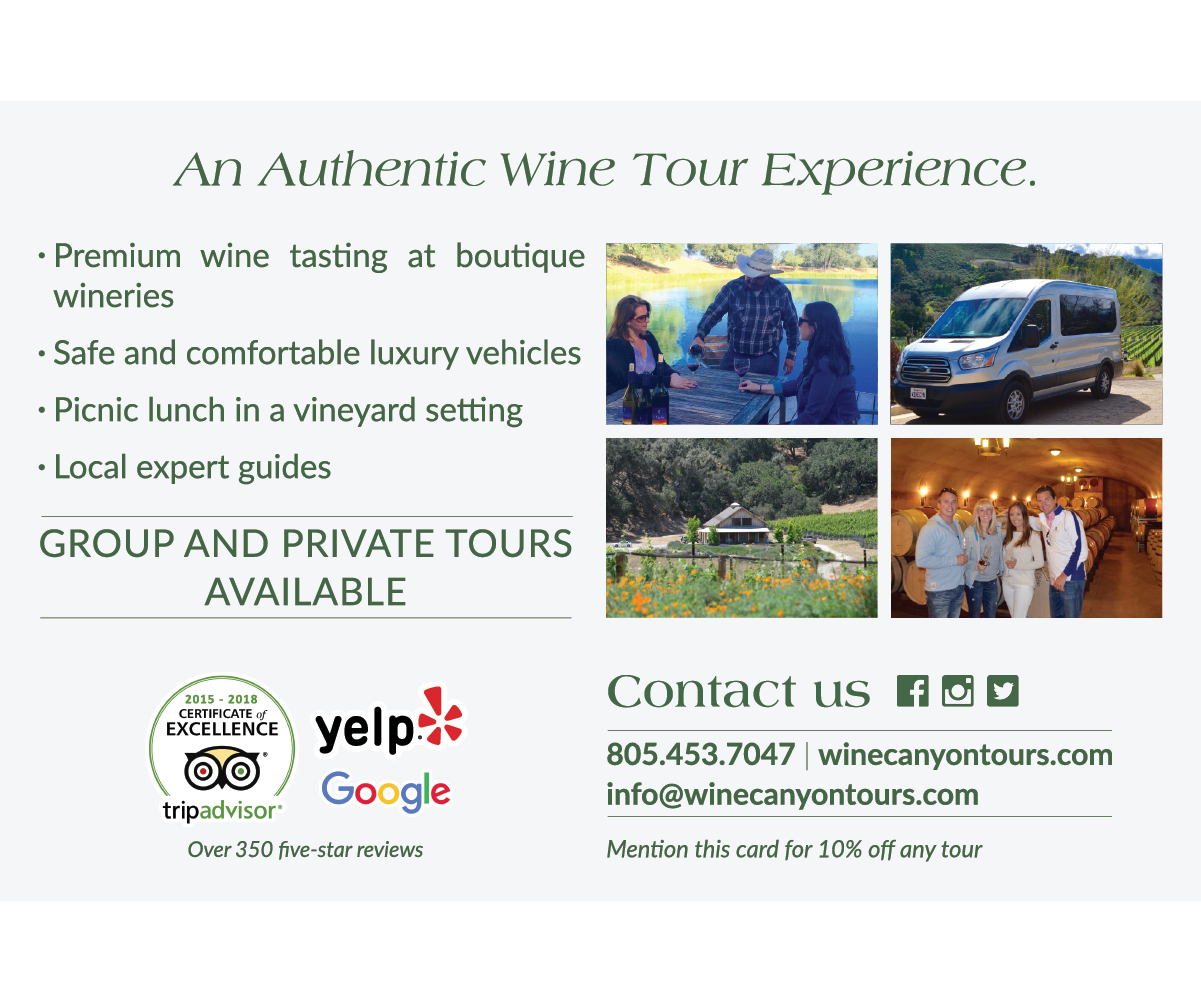 Flyer Design by ngannguyenk810 for Wine Canyon Tours | Design #18042833
