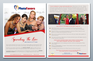 Flyer Design by Mime Artworks for Photo Favors | Design: #17785388