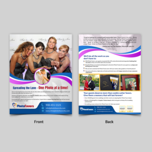 Flyer Design by Schöpfer for Photo Favors | Design: #17782034