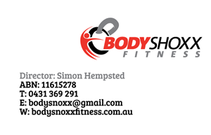 Visitenkarten-Design von D by JB für Bodyshoxx Fitness | Design: #2753240