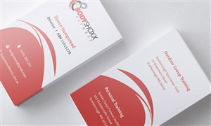 Visitenkarten-Design von Brigitte Melissa B für Bodyshoxx Fitness | Design: #2751592