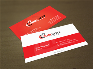 Visitenkarten-Design von asimali für Bodyshoxx Fitness | Design: #2757190