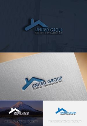 Logo Design by dr ghulam mustafa sahab for United Group General Contractors Inc  | Design: #17794044