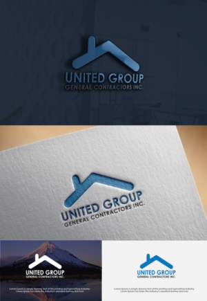 Logo Design by dr ghulam mustafa sahab for United Group General Contractors Inc  | Design: #17794045