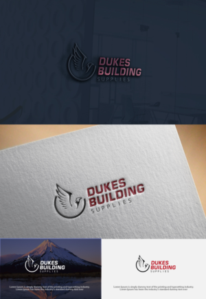 Logo Design by dr ghulam mustafa sahab for DUKES BUILDING SUPPLES | Design: #17793086