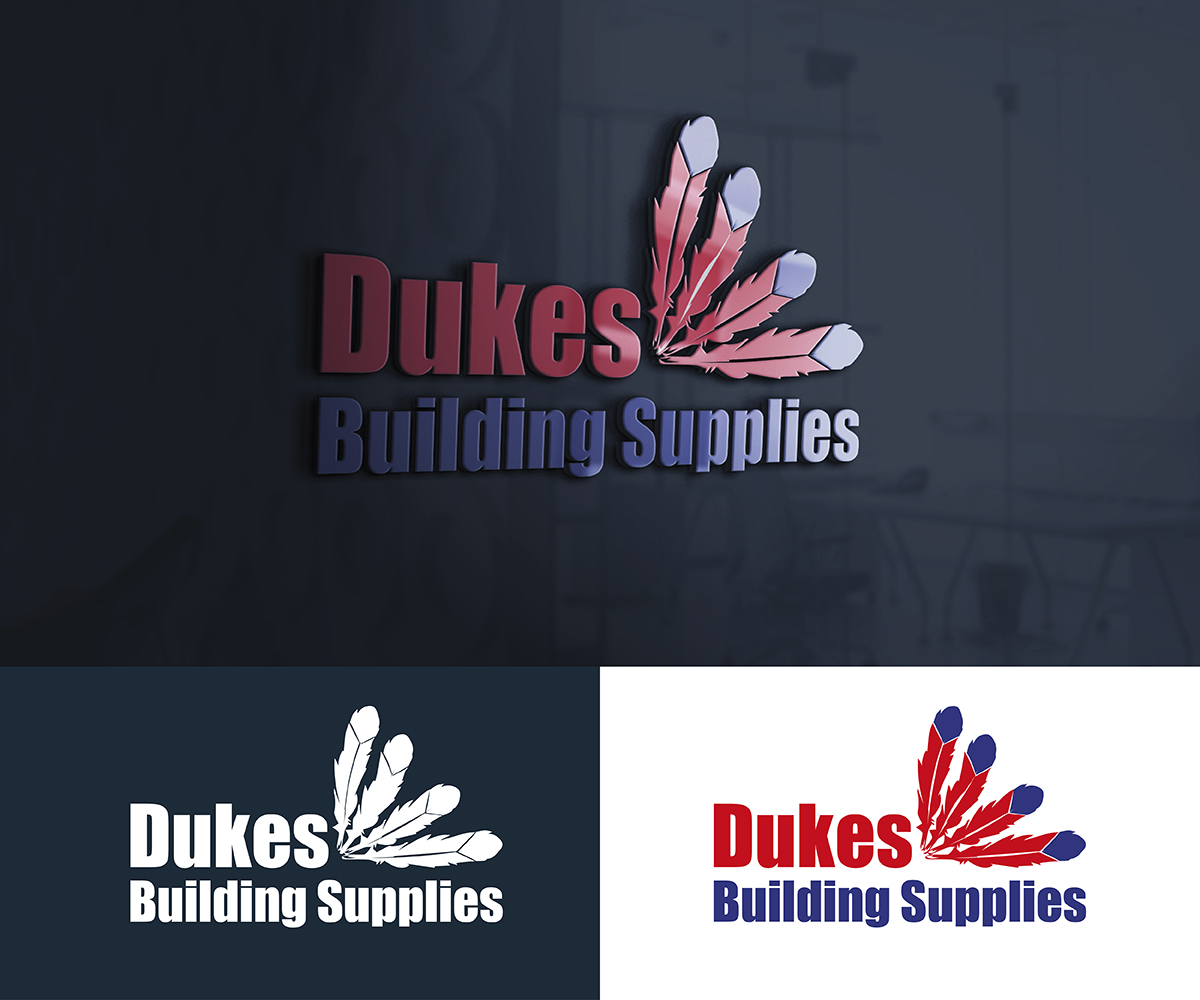 Logo Design by Peter Huck for DUKES BUILDING SUPPLES | Design #17795468