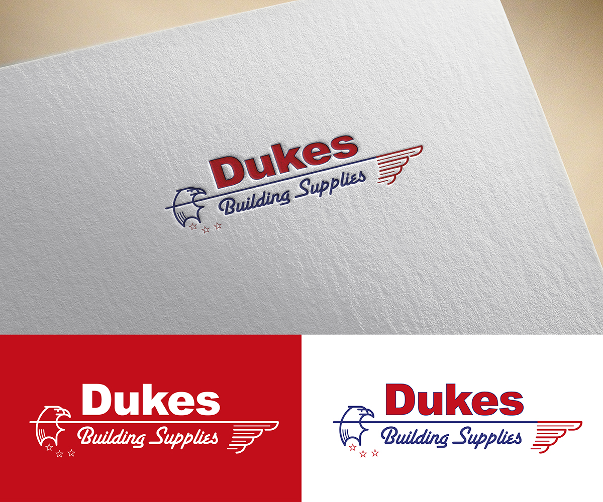 Logo Design by Peter Huck for DUKES BUILDING SUPPLES | Design #17795469