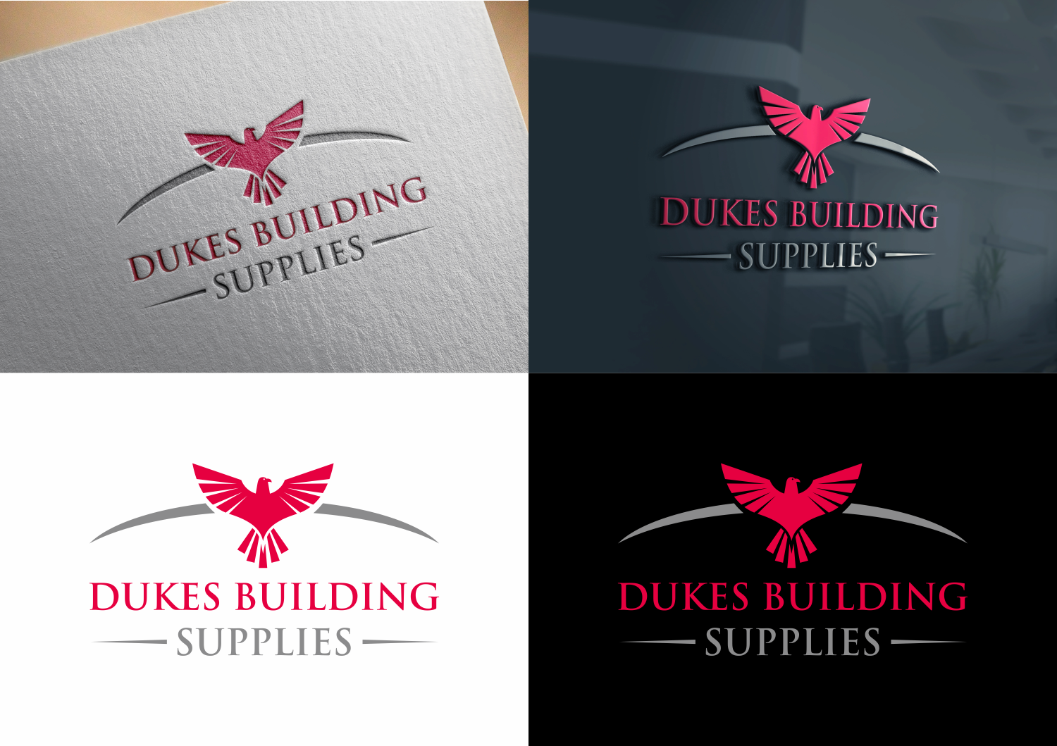 Logo Design by aqilazhifara for DUKES BUILDING SUPPLES | Design #17784099