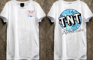 TNT Aloha Cafe | Diseño de Camiseta por creative gravity