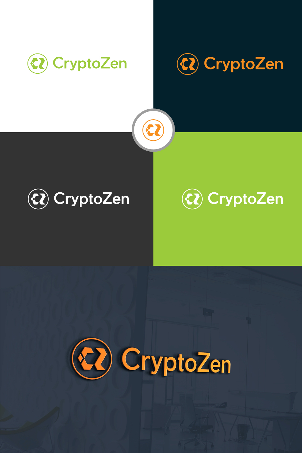 Diseño de Logo por Aqeel Momin para CryptoZen | Diseño #17822368