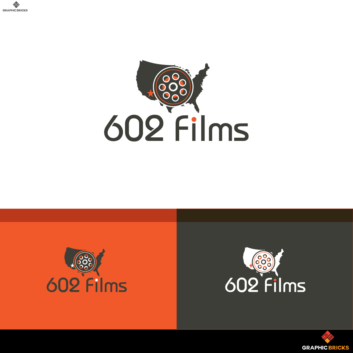 Logo Design by Graphic Bricks for 602 Films | Design #17776778