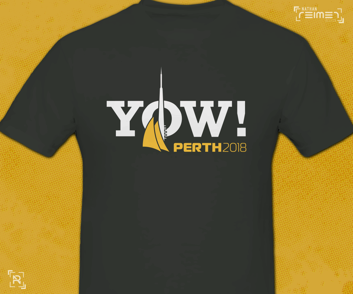 Diseño de Camiseta por nreimer para YOW! Australia | Diseño #18043757