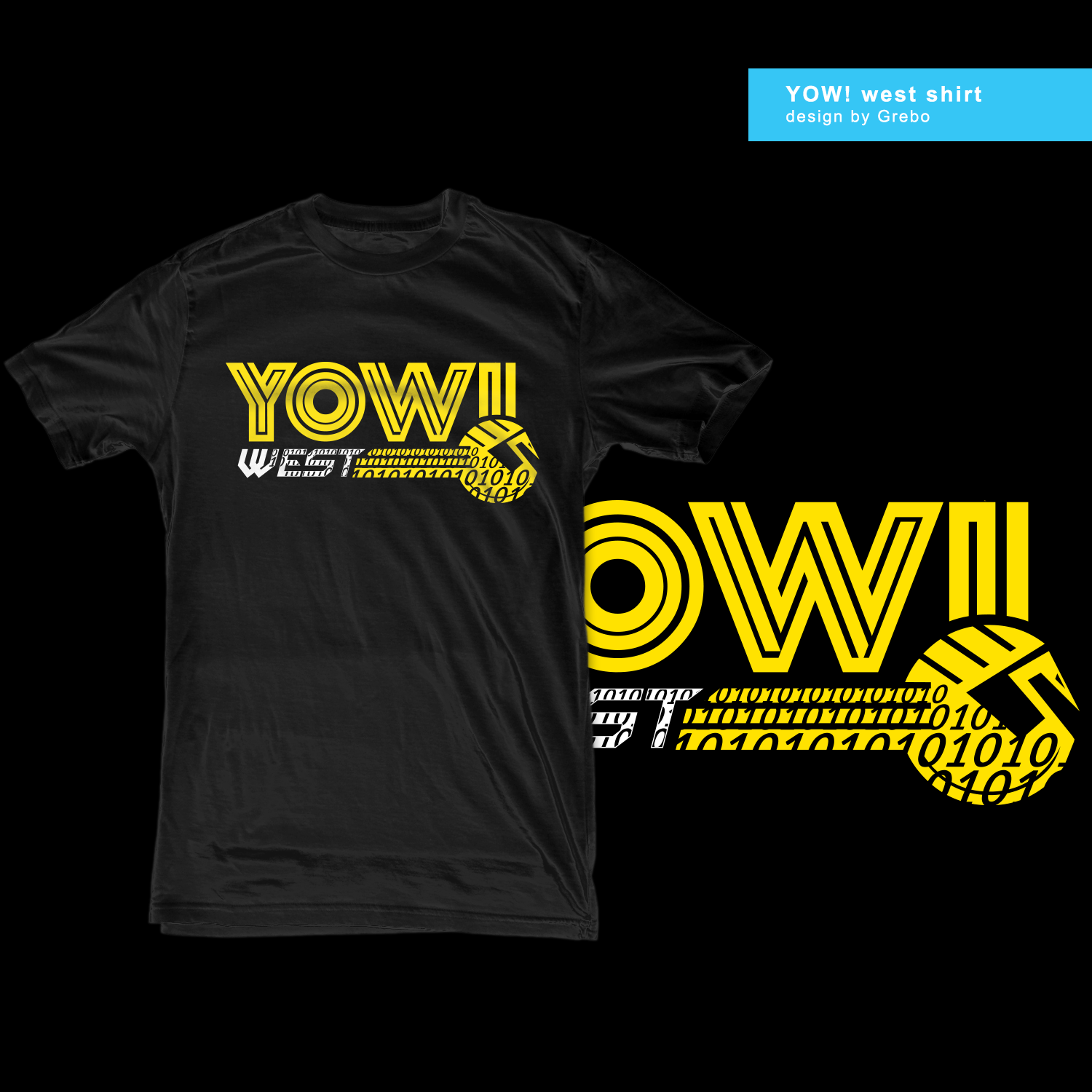 T-shirt Design by Grebo for YOW! Australia | Design #17928811