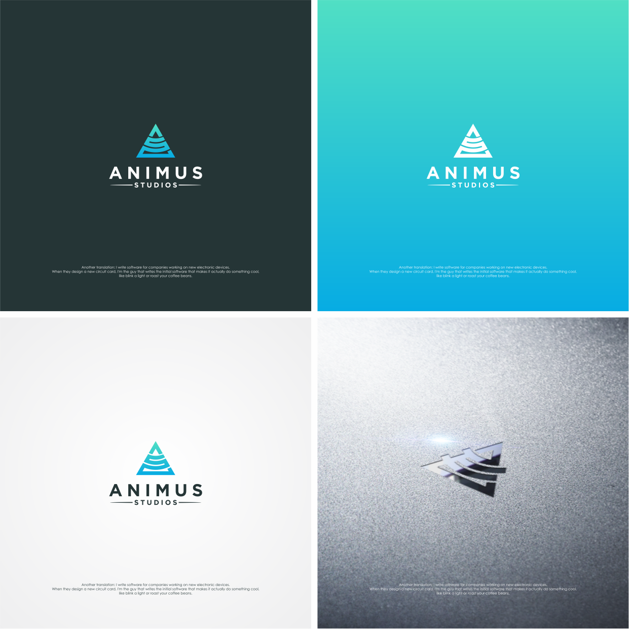 Logo-Design von Planjer für Animus Studios | Design #17862007