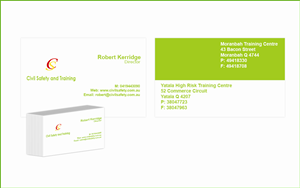 Business Card Design by selimreza22 for Civil Safety Pty Ltd | Design: #2777884